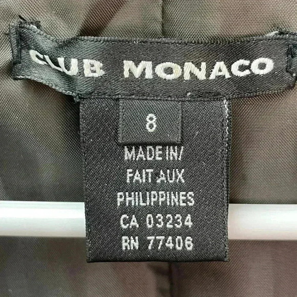 Club Monaco Wool Dress size 8 Brown - Picture 7 of 10